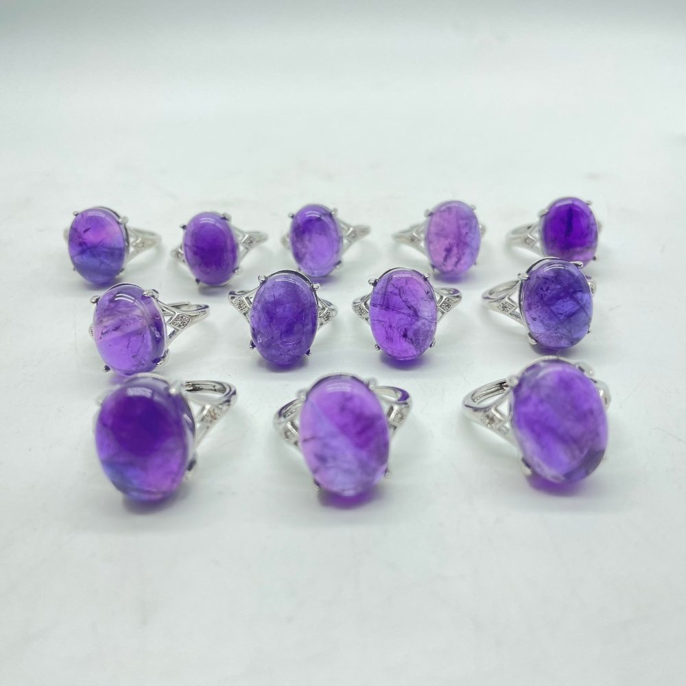Natural Amethyst Ring Wholesale -Wholesale Crystals