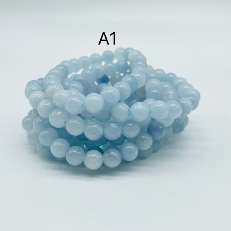 Natural Aquamarine Bracelet Wholesale -Wholesale Crystals