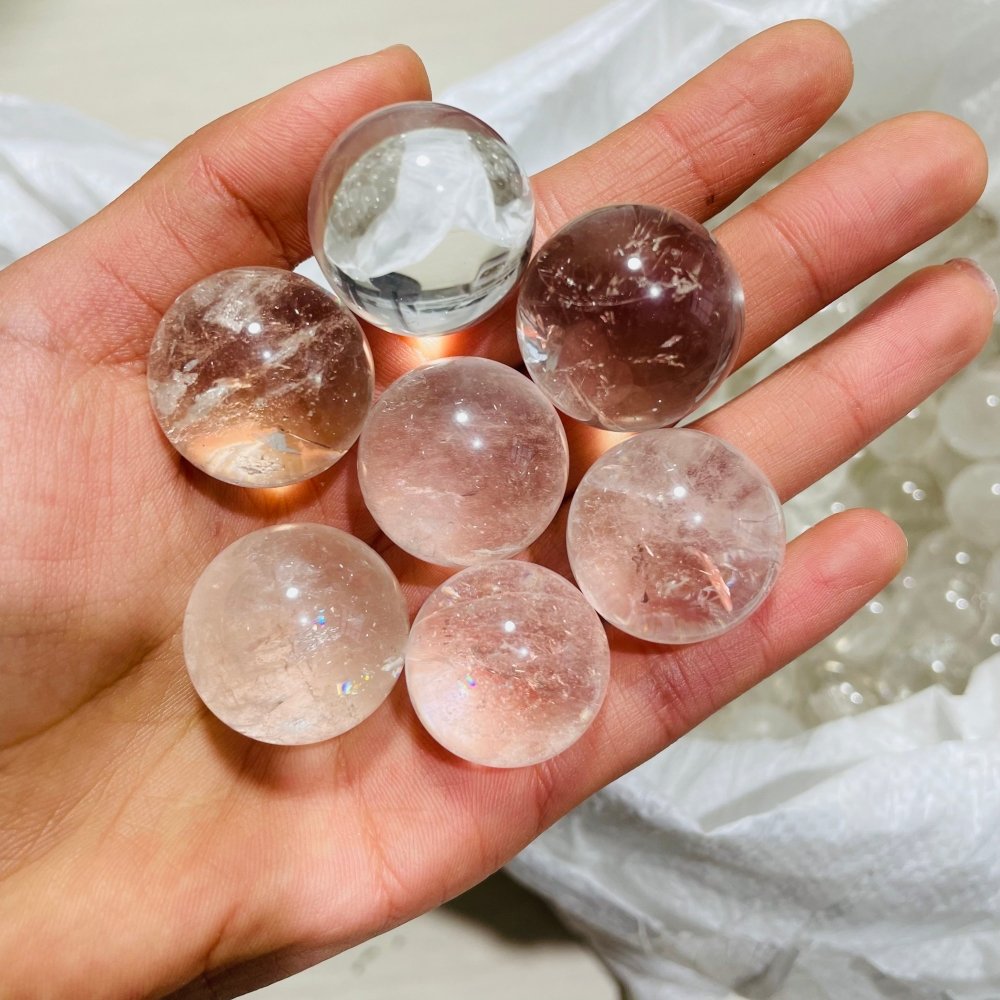 Natural Clear Quartz Spheres Wholesale -Wholesale Crystals