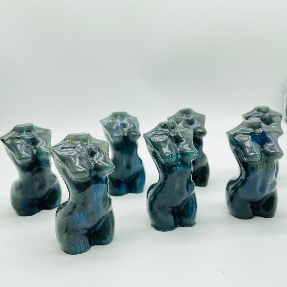 Natural Labradorite Goddess Carving Wholesale -Wholesale Crystals