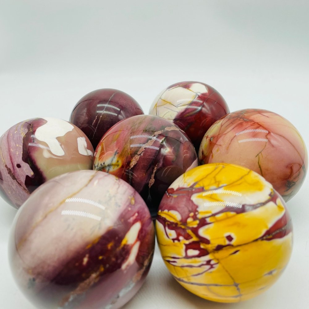 Natural Mookaite Sphere Ball Wholesale -Wholesale Crystals