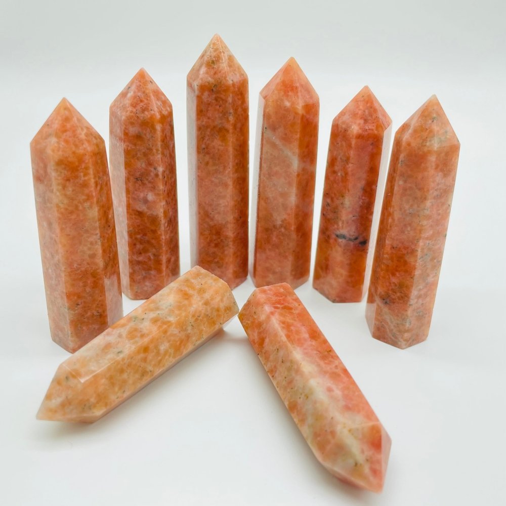 Natural Sunstone Points Tower Wholesale -Wholesale Crystals