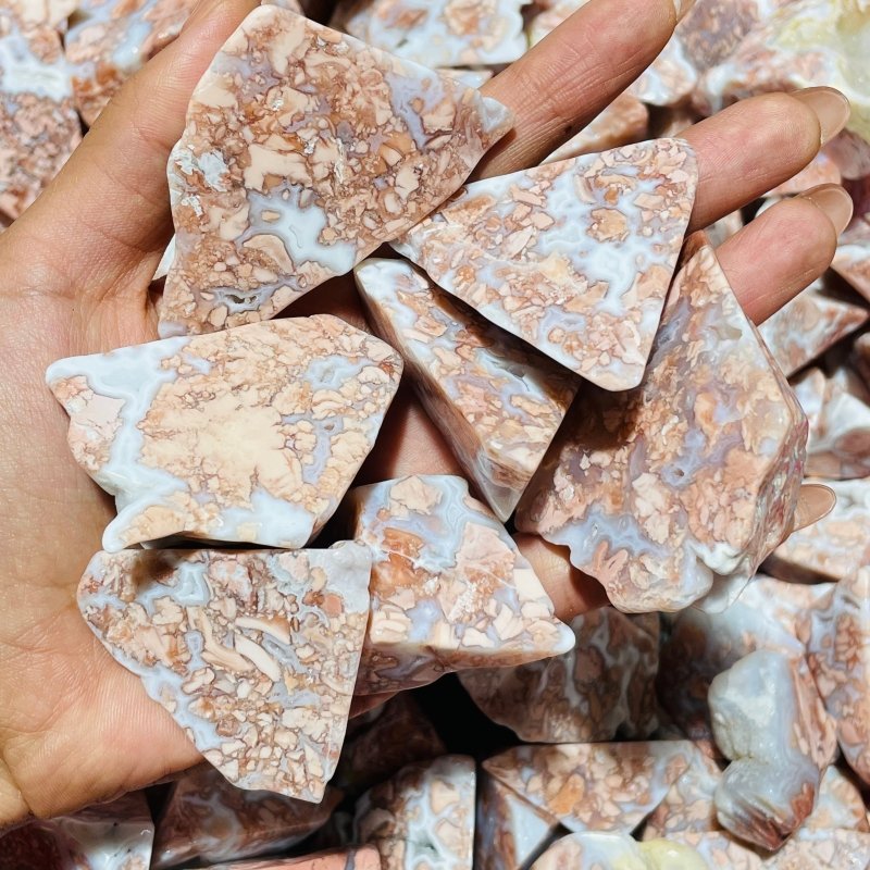 Pink Agate Free Form Wholesale -Wholesale Crystals