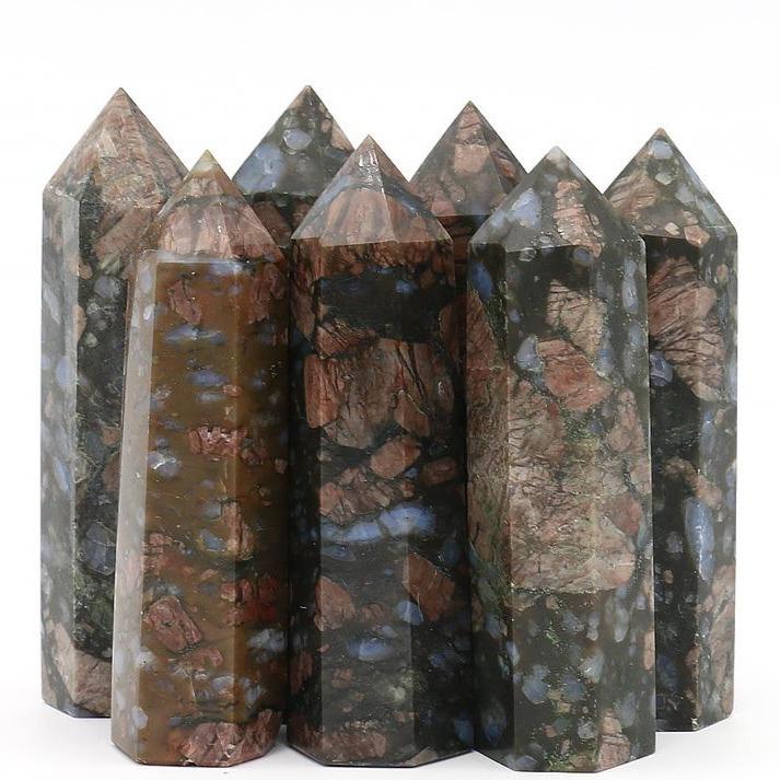 Que Sera points 2-3.5in(5-8.9cm) wholesale crystal -Wholesale Crystals