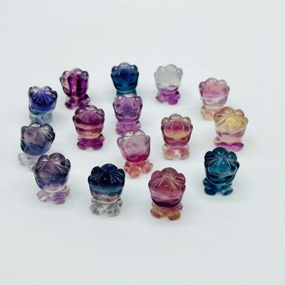 Rainbow Fluorite Groot Carving Wholesale -Wholesale Crystals