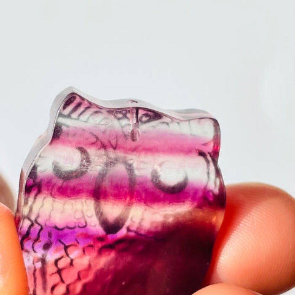 Rainbow Fluorite Owl Wholesale -Wholesale Crystals