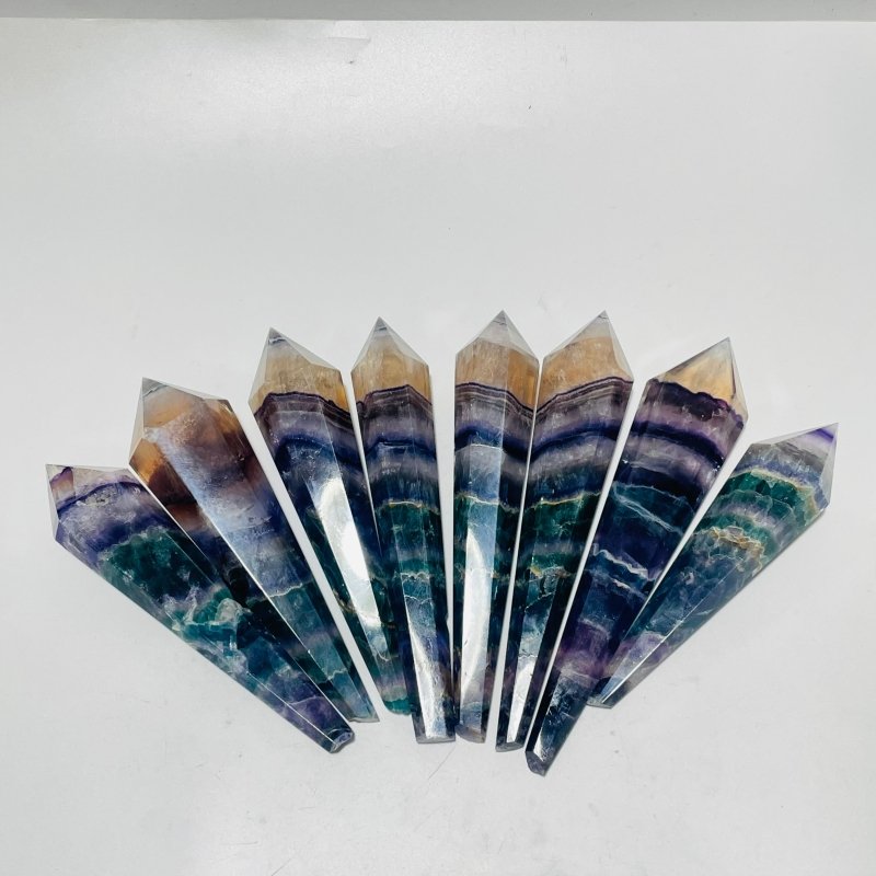 Rainbow Fluorite Point Scepter Magic Wand Wholesale - Wholesale Crystals