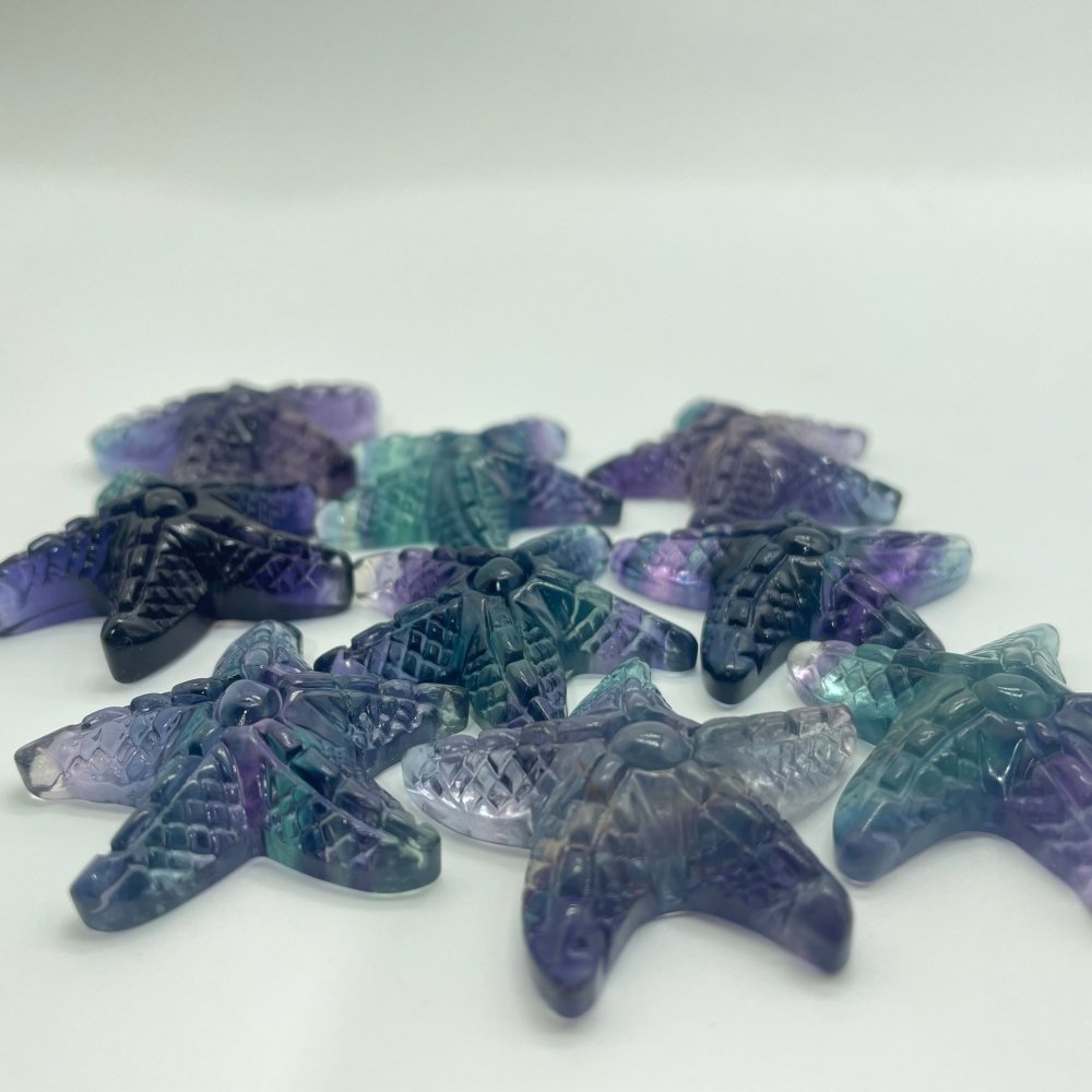 Rainbow Fluorite Starfish Wholesale -Wholesale Crystals