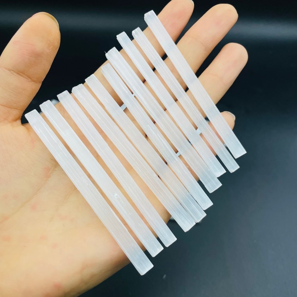 Rectangle Raw Selenite Thin Sticks Wholesale -Wholesale Crystals