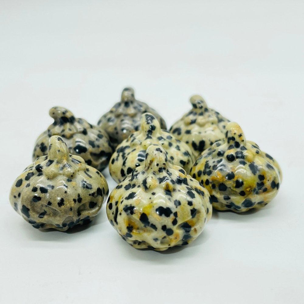Rhodonite & Dalmatian Pumpkin Carving Wholesale -Wholesale Crystals