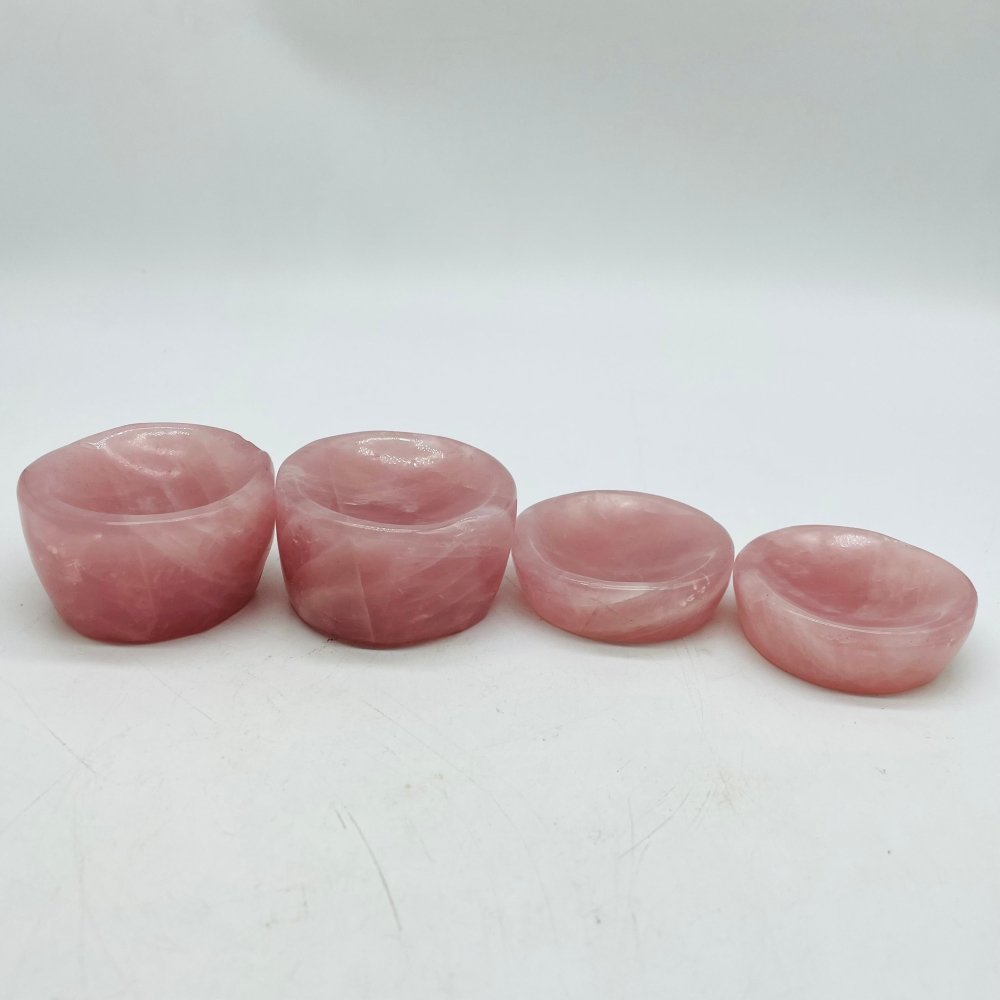 Rose Quartz Shallow Bowl Wholesale -Wholesale Crystals