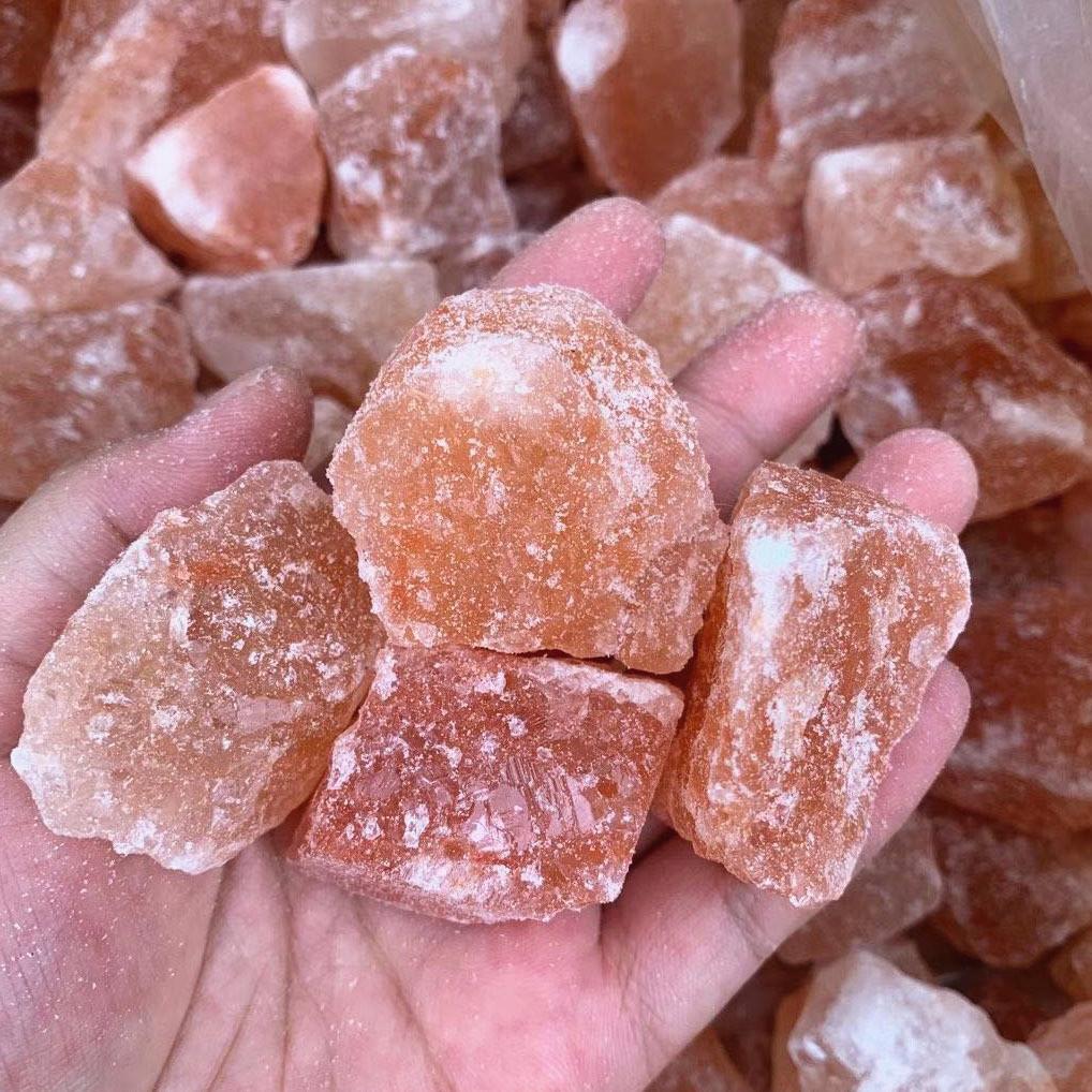 Rough Himalayan quartz orange calcite raw -Wholesale Crystals