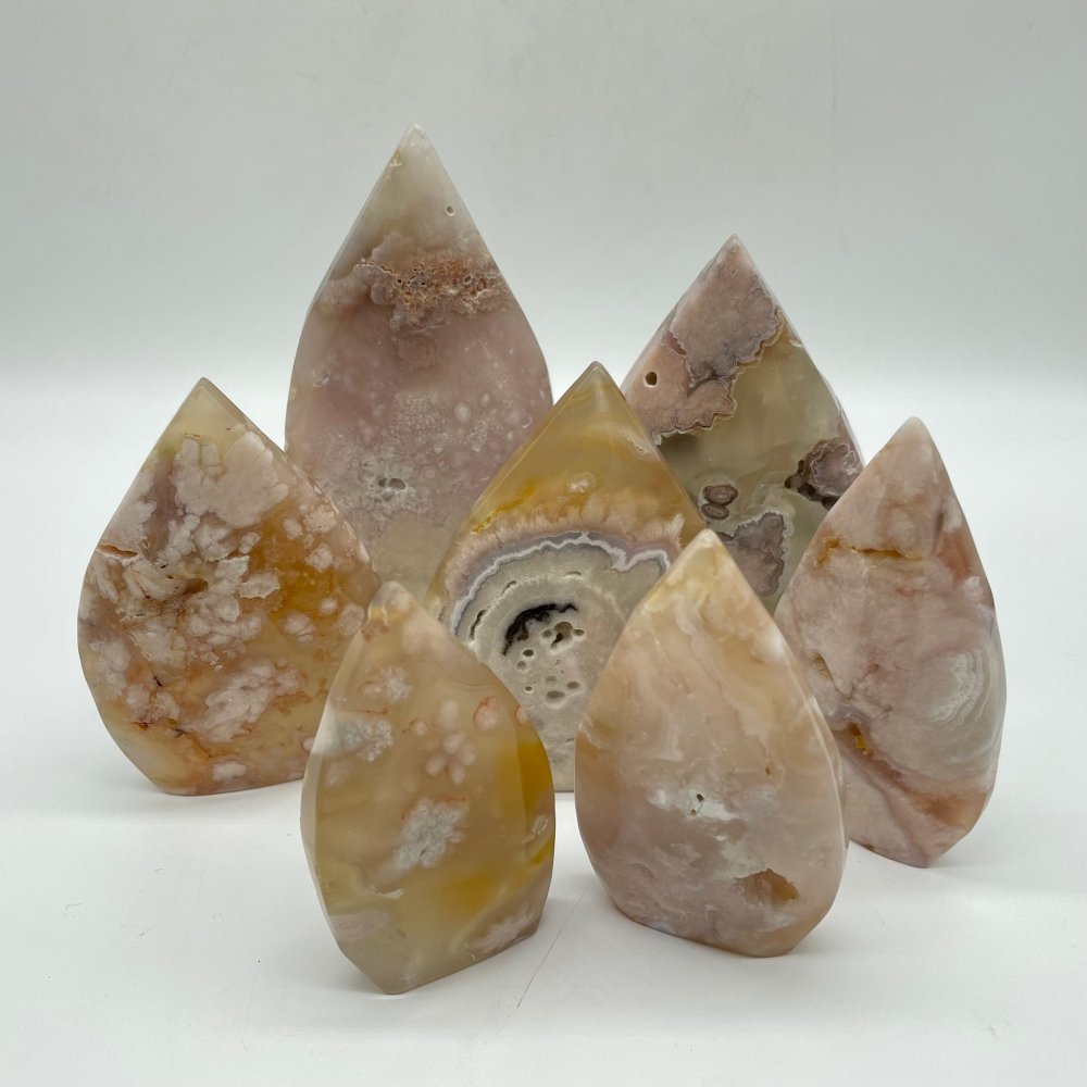 Sakura Flower Agate Arrow Head Shaped Wholesale -Wholesale Crystals