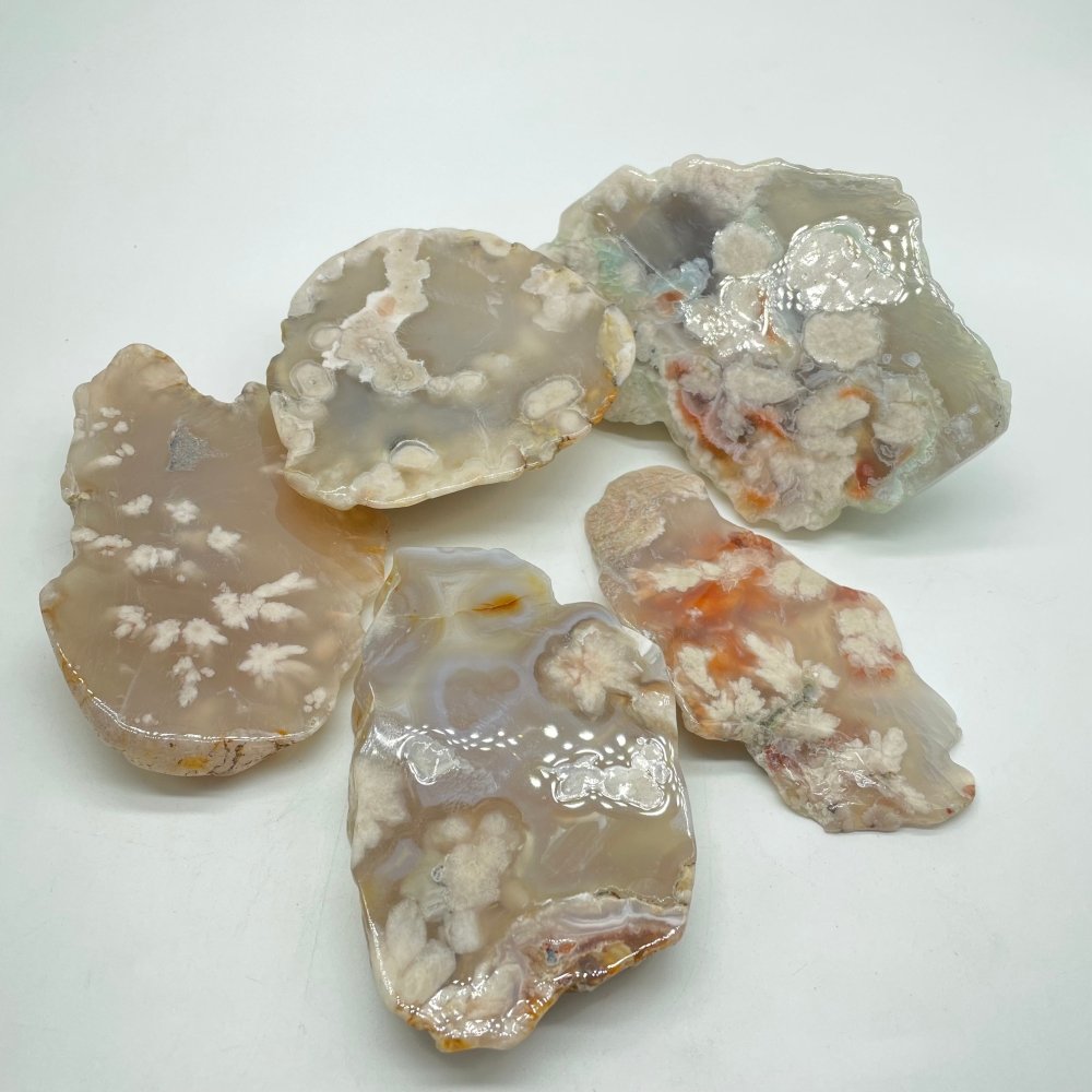 Sakura Flower Agate Slab Wholesale -Wholesale Crystals