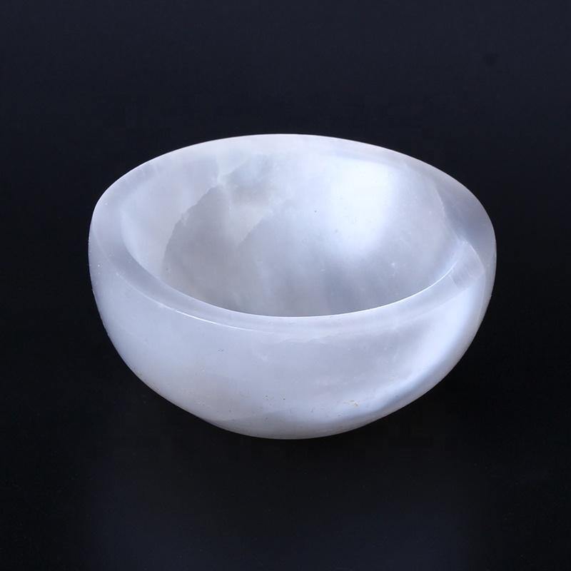 Selenite Bowl Round Shape -Wholesale Crystals
