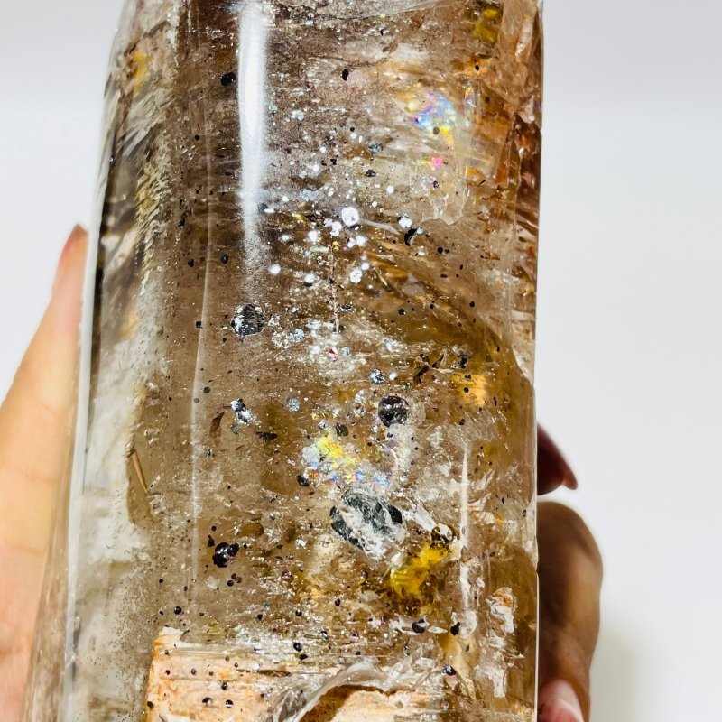 Skeletal Crystal Garden Quartz Mixed Mica High Grade Crystal Point For Collection -Wholesale Crystals