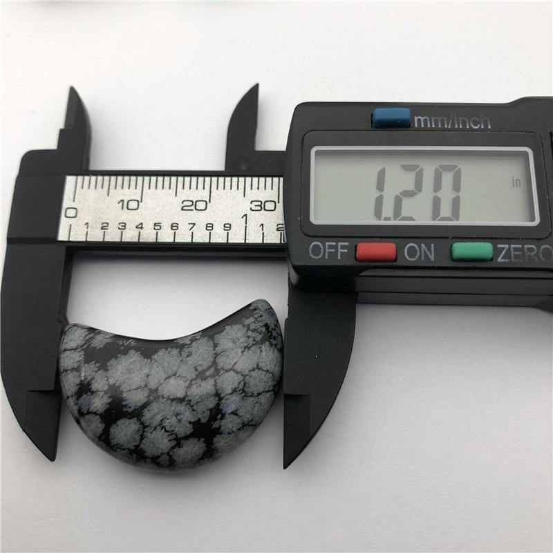 Snowflake Obsidian Shaped Stars&Moon Crystal Healing Stone -Wholesale Crystals