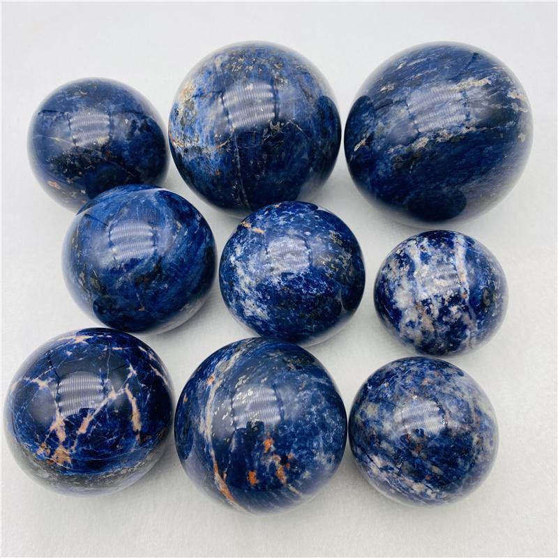 Sodalite Spheres Crystal Ball