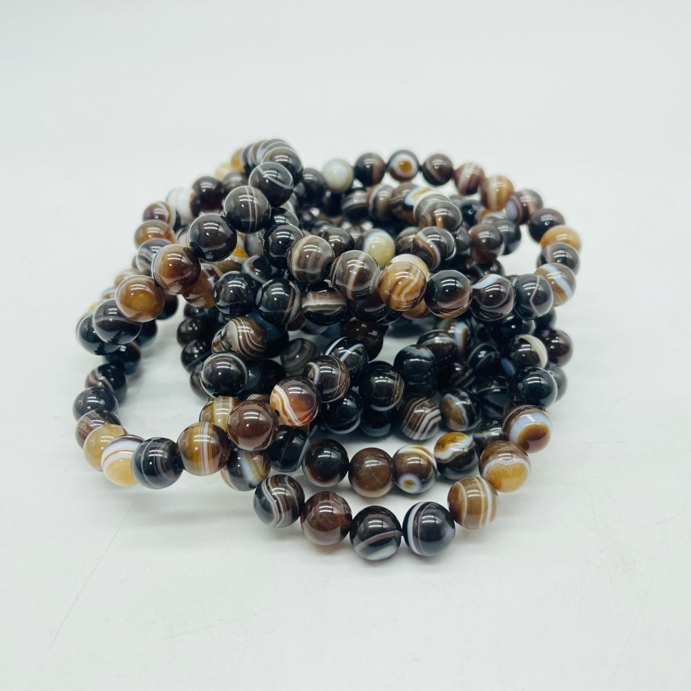 Stripe Agate Bracelet Crystal Wholesale -Wholesale Crystals