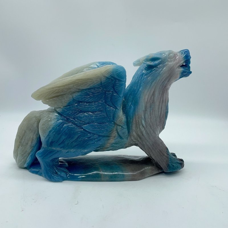 Trolleite Flying Dragon Carving -Wholesale Crystals
