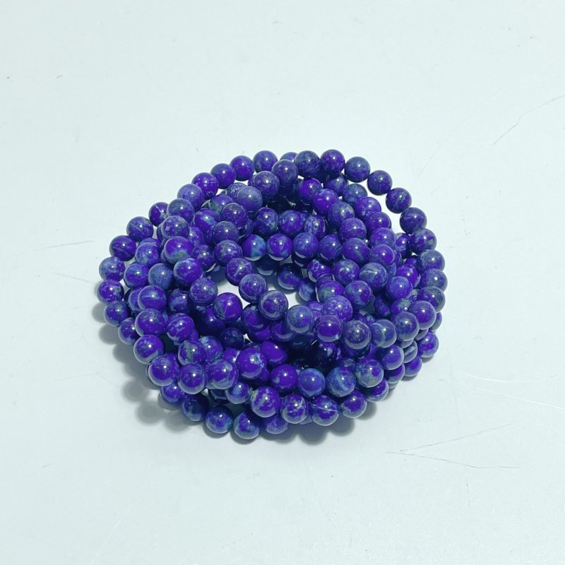 0.28in(7mm) Lapis Lazuli Bracelets Wholesale - Wholesale Crystals