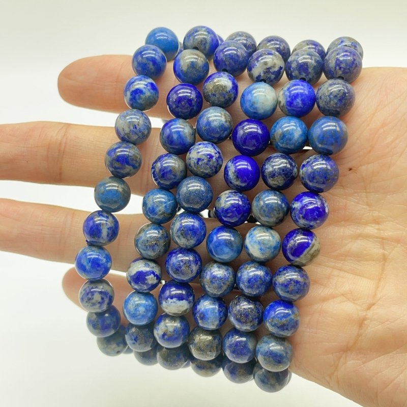 0.33in(8.5mm) Lapis Lazuli Bracelet Wholesale - Wholesale Crystals