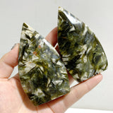 Green Mica Mixed Quartz Arrow Head Shape Wholesale