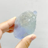 45 Pieces Blue Fluorite Mixed Calcite Raw Stone Specimen