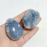 Geode Blue Celestite Egg Shape Wholesale