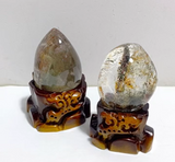 2 Pieces Garden Quartz With Stand