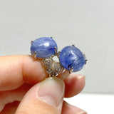 101 Pieces Blue Kyanite Different Styles Rings
