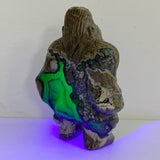 Unique Volcano Agate King Kong Ape Carving #10