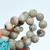 10 Pieces 8/9mm islands Aquamarine Bracelet - Wholesale Crystals