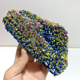 10 Pieces Aura Raw Clear Quartz Cluster Raw - Wholesale Crystals