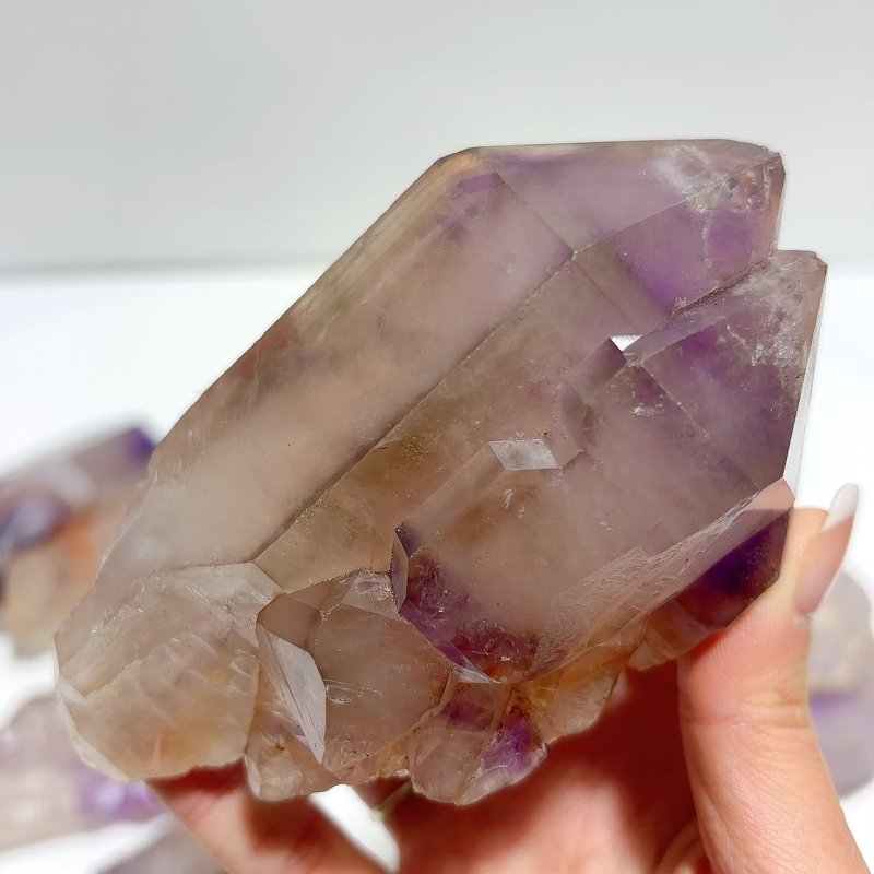 10 Pieces Beautiful Amethyst Specimen Skeletal Crystal - Wholesale Crystals