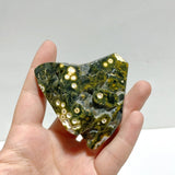 10 Pieces Big Circle 8th Vein Ocean Jasper Free Form - Wholesale Crystals