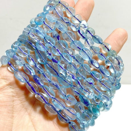 10 Pieces Blue Topaz Bracelets - Wholesale Crystals
