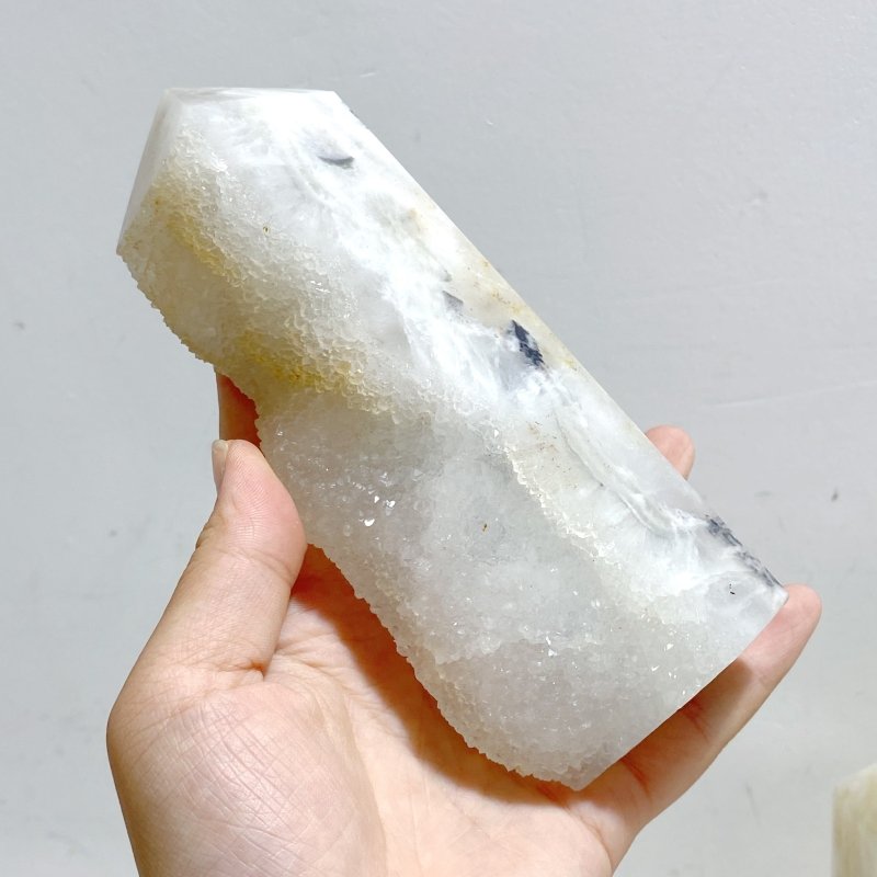 10 Pieces Druzy Geode Agate Points -Wholesale Crystals