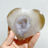 10 Pieces Geode Druzy Agate Heart -Wholesale Crystals