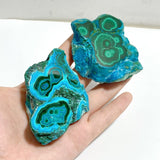 10 Pieces High Quality Beautiful Chrysocolla Mixed Malachite Slab Specimen 1 -Wholesale Crystals