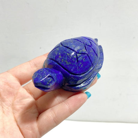 10 Pieces Lapis Lazuli Sea Turtles Carving - Wholesale Crystals