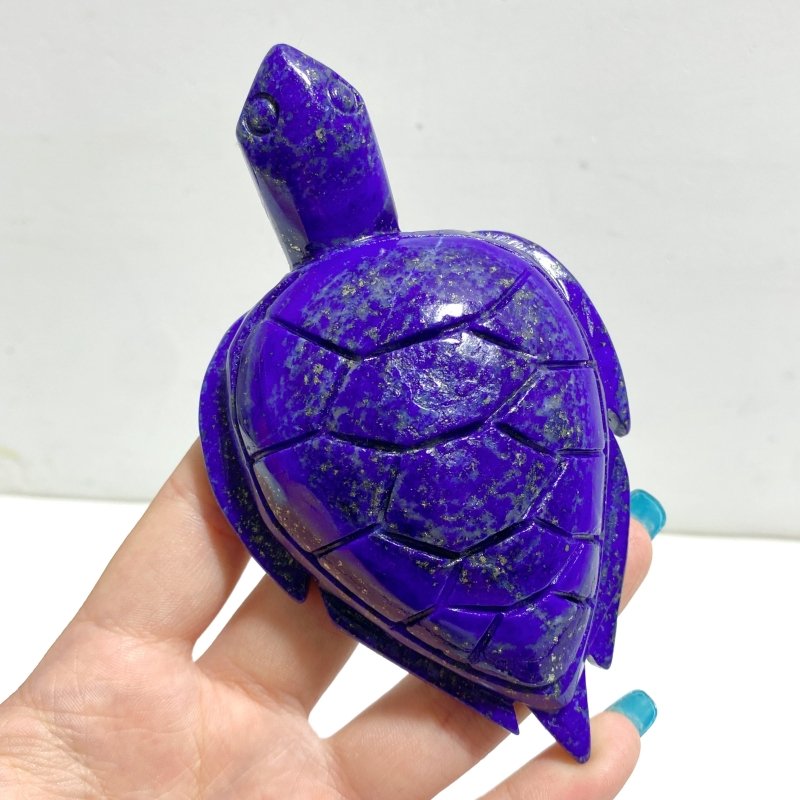 10 Pieces Lapis Lazuli Sea Turtles Carving - Wholesale Crystals