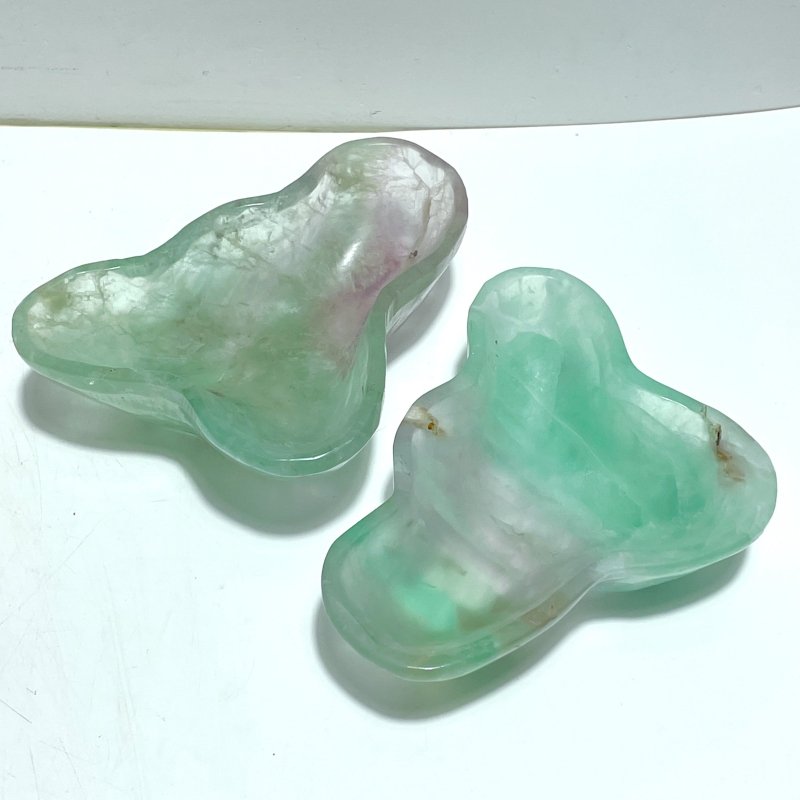 10 Pieces Large Colorful Fluorite Bowl Home Decor Carving Closeout - Wholesale Crystals