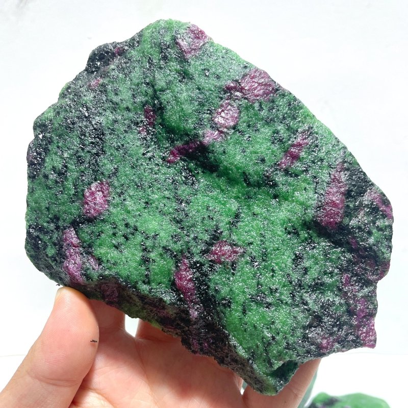 10 Pieces Large Raw Ruby Zoisite Specimen - Wholesale Crystals