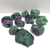 10 Pieces Large Raw Ruby Zoisite Specimen - Wholesale Crystals