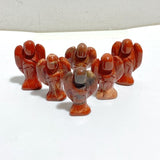 10 Types Mini Angel Carving Rose Quartz Moss Agate -Wholesale Crystals