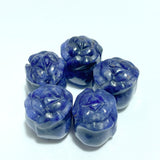 10 Types Small Rose Flower Carving Wholesale Fire Quartz Clear Quartz Yellow Calcite - Wholesale Crystals