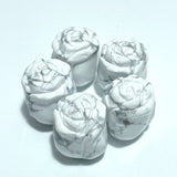 10 Types Small Rose Flower Carving Wholesale Fire Quartz Clear Quartz Yellow Calcite - Wholesale Crystals