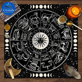 10 Zodiac Altar(1 - 2) Tarot Tablecloth - Wholesale Crystals