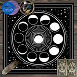 10 Zodiac Altar(1 - 2) Tarot Tablecloth - Wholesale Crystals